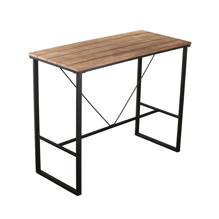 Gracie Oaks Iron Bar Table & Reviews Wayfair Canada